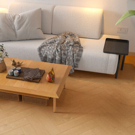 Clever Choice Shield Everlast Crown Cone Herringbone Laminate Flooring