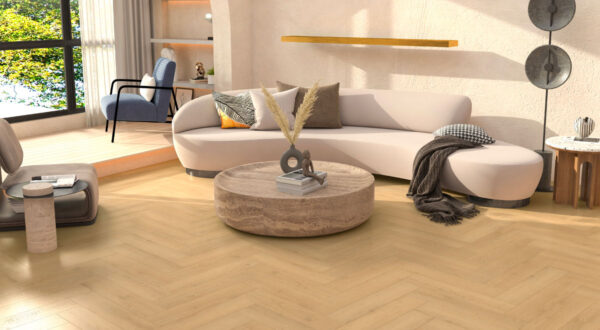 Clever Choice Shield Everlast Scotch Bonnet Herringbone 10mm laminate flooring board