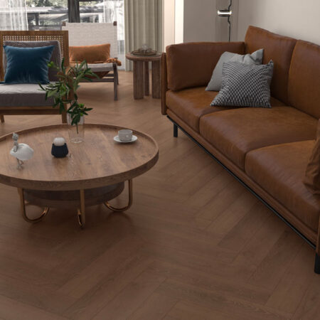Clever Choice Shield Everlast True Tulip Herringbone Laminate Flooring