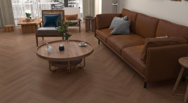Clever Choice Shield Everlast True Tulip Herringbone Laminate Flooring