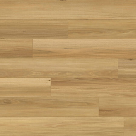 Natural Blackbutt hybrid flooring laid across a prepared subfloor