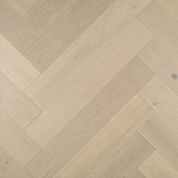 Terra Mater WildOak Hardwood Arlo Herringbone Collection Dove Grey Premium engineered timber flooring