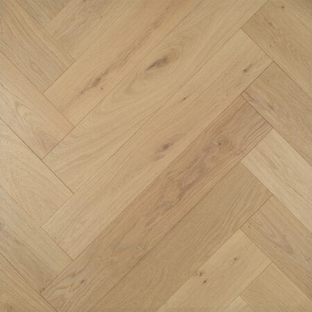 Terra Mater WildOak Hardwood Arlo Herringbone Collection Ivory Premium engineered timber flooring