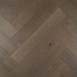 Terra Mater WildOak Hardwood Arlo Herringbone Collection Onyx Pearl Premium Engineered Timber Flooring