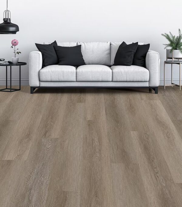 Decoline European Oak Hash Brown Hybrid Flooring - The Flooring Guys