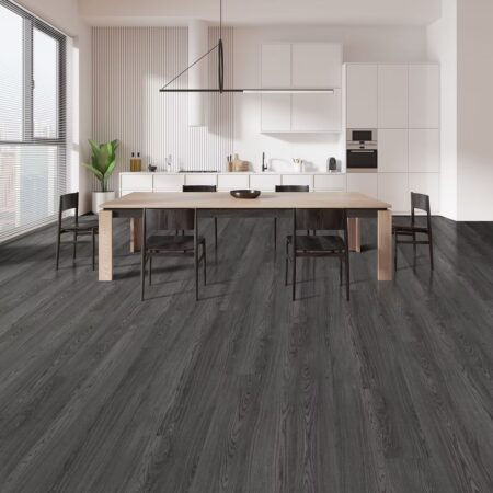 Decoline Horizon Collection Charcoal Grey Vinyl Flooring