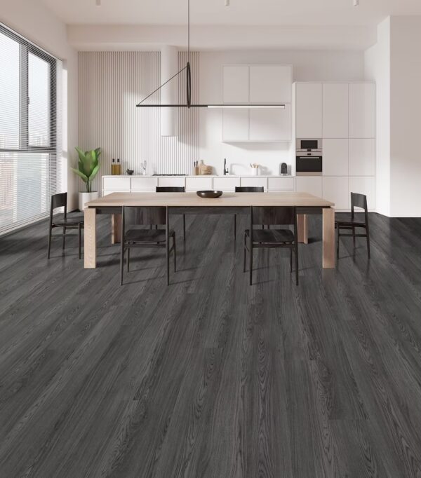 Decoline Horizon Collection Charcoal Grey Vinyl Flooring