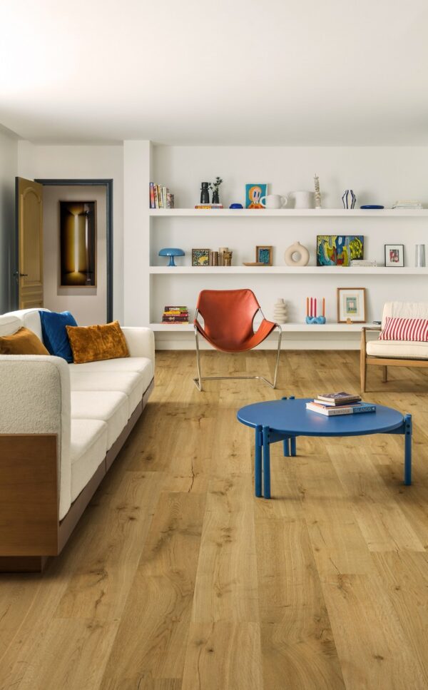 Quick-Step Impressive Truffle oak Laminate Flooring Scene