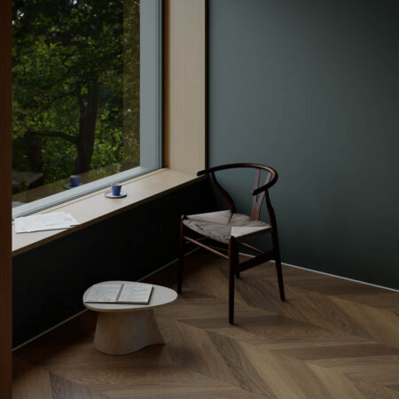 Wonderwood Chevron Acorn Brown Engineered Timber Flooring