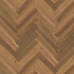Wonderwood Herringbone Brushed Spotted Gum Engineered Timber Flooring