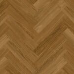 Wonderwood Herringbone Sunshine Spotted Gum Hybrid Flooring
