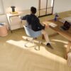 Quick-Step Impressive laminate flooring in Nutmeg Oak laid in a residential interior