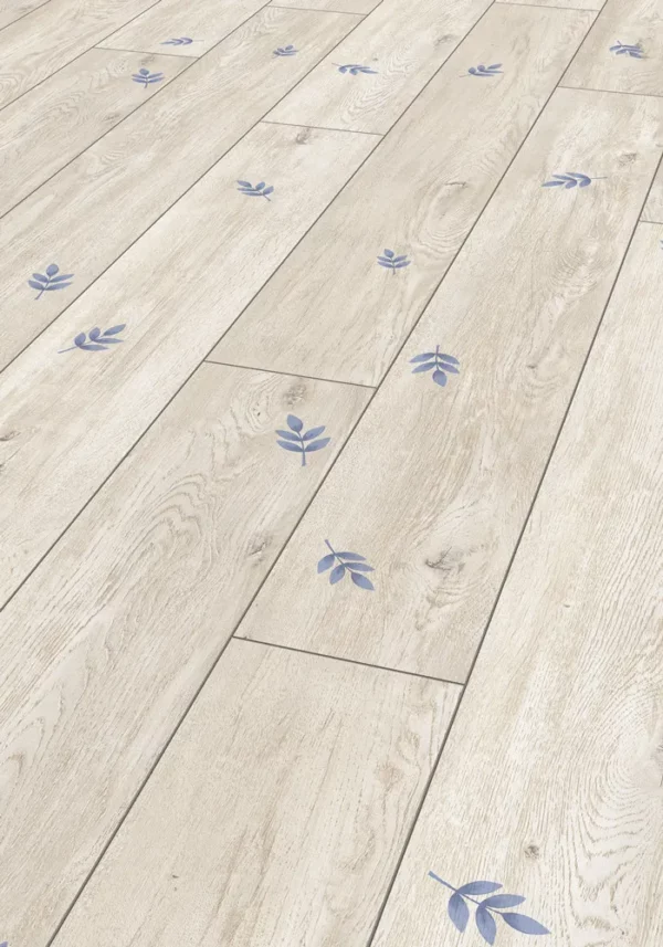Villeroy & Boch Heritage Blue Leaf Laminate Flooring