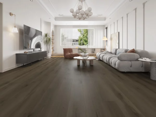 Ornato Grande Northen Raven Hybrid Flooring Scene