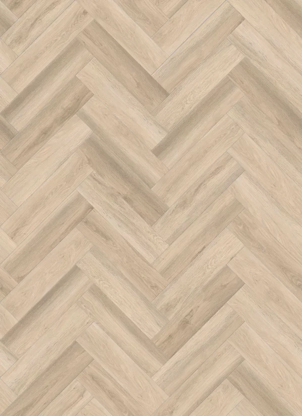 Ornato Herringbone Clear Water Beach Hybrid Flooring