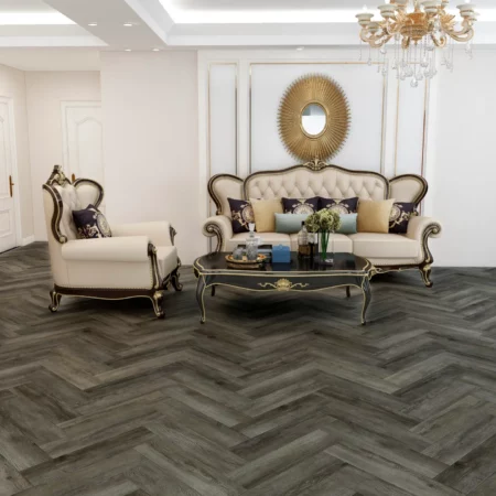Ornato Herringbone Fresco Oak Hybrid Flooring