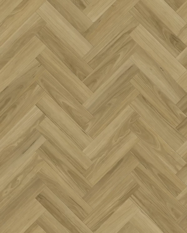 Ornato Herringbone Natural Blackbutt Hybrid Flooring