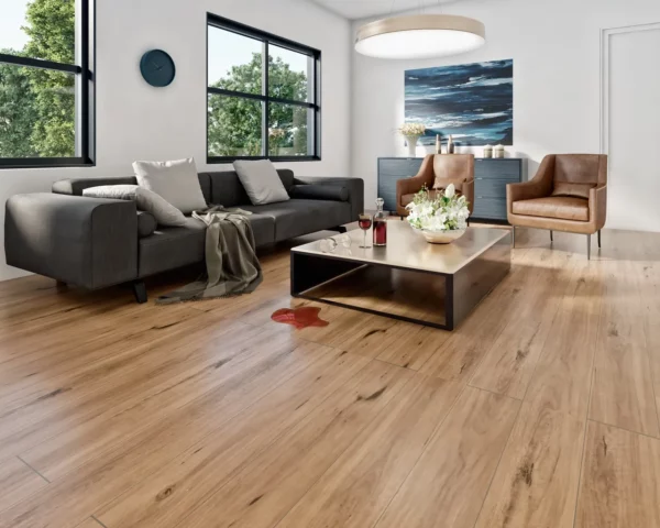 Swish Aua Blackbutt Laminate Flooring Scene