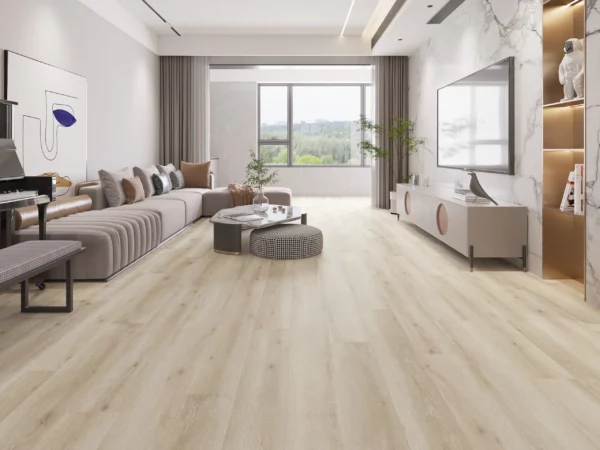 Swish Aqua Fendi Oak Laminate Flooring Scene