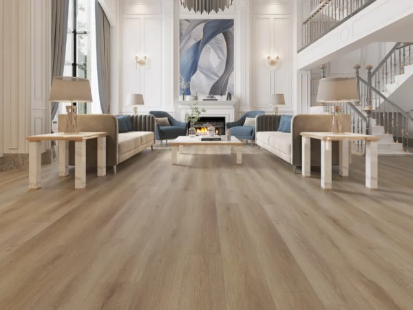 Swish Aqua Miami Oak Laminate Flooring Scene