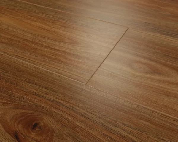 Swish Aqua Spotted Gum waterproof laminate flooring plank close-up