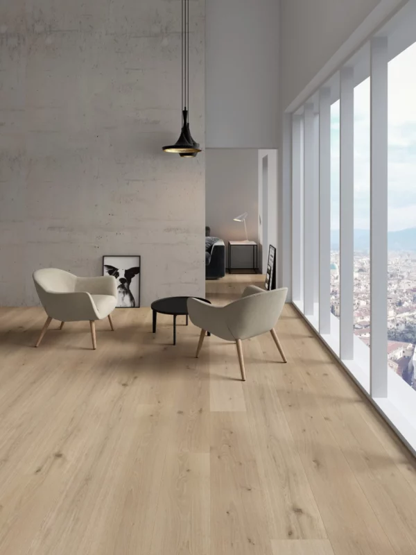 Swish Oak Natura Handcrafted Natural Canvas engineered timber flooring scene