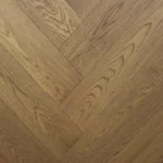 Swish Oak Natura Herringbone Fiano Brown Engineered Flooring