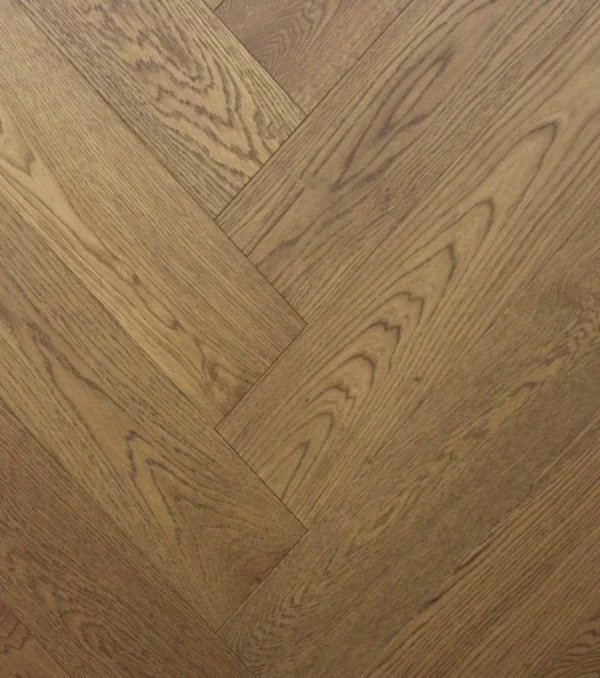 Swish Oak Natura Herringbone Fiano Brown engineered timber flooring