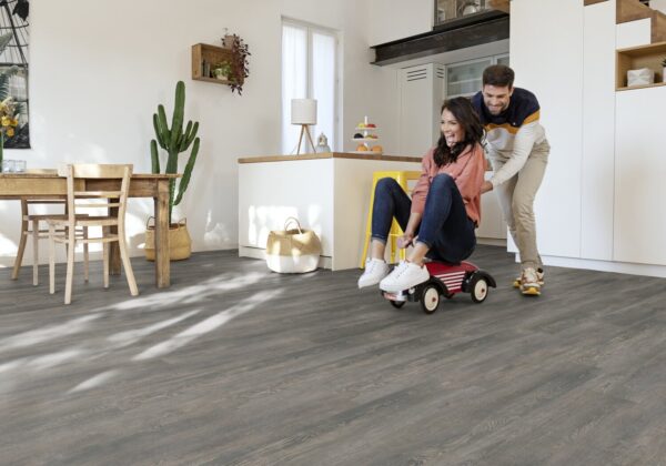 Virtuo Classic 55 XL Empire Grey Luxury Vinyl Flooring Scene
