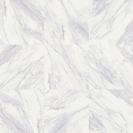 Kenbrock Cushionstone Bianco Carrara vinyl tile flooring