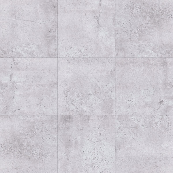 Kenbrock Cushionstone Natural Concrete vinyl tile flooring