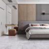 Kenbrock Cushionstone Natural Concrete Luxury Vinyl Flooring Scene