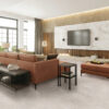 Kenbrock Cushionstone Avorio Limestone Luxury Vinyl Flooring Scene
