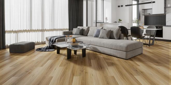 Advantage Platinum Tasman Oak Vinyl Planks Scene