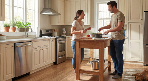 Clever Choice Robust Retreat Blackbutt Vinyl Flooring Scene 1