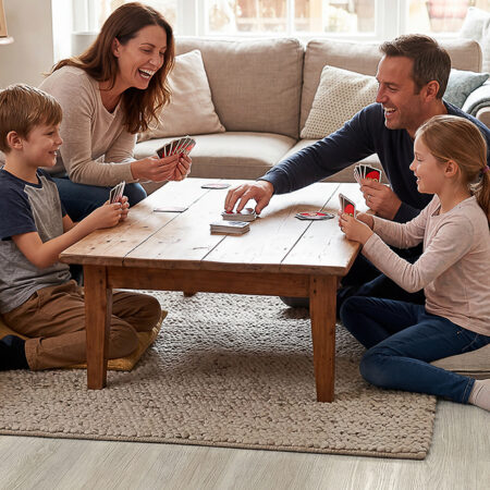 Clever Choice Robust Country Cottage Vinyl Flooring Scene