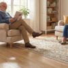 Clever Choice Ocean Aster Field Vinyl Flooring Scene 2