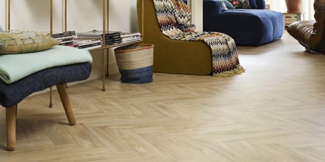 Advantage Flooring Soho Laurel Oak Vinyl Sheet Scene