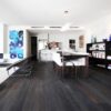 Prestige Oak Black Fox engineered flooring in a room setting