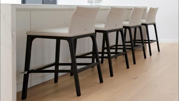 Prestige Oak Grigio engineered flooring in a room setting