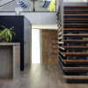 Prestige Oak Mink Grey engineered flooring in a room setting