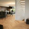 Sidura Herringbone Blackbutt Matt Engineered Timber Flooring Scene