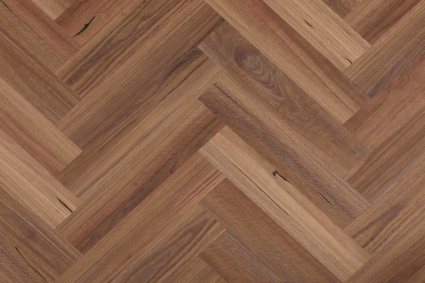Topdeck Wooden-Land Herringbone Spotted Gum engineered timber flooring
