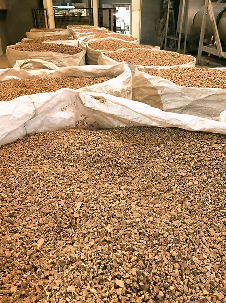 New Generation Raw Cork Granules
