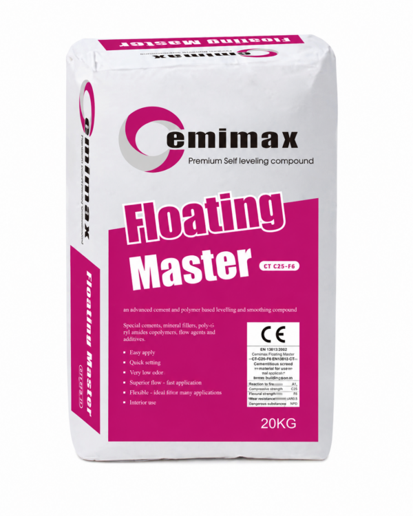 Cemimax Floating Master floor levelling compound 20kg bag