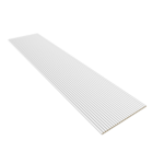 Vertiwood White Ridge Wall Panels