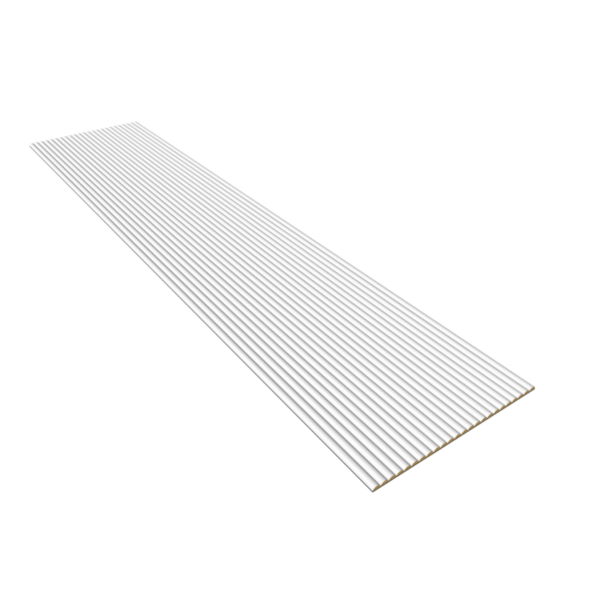 Vertiwood White Ridge Wall Panels