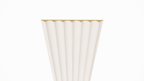 Vertiwood White Cove Wall Panels