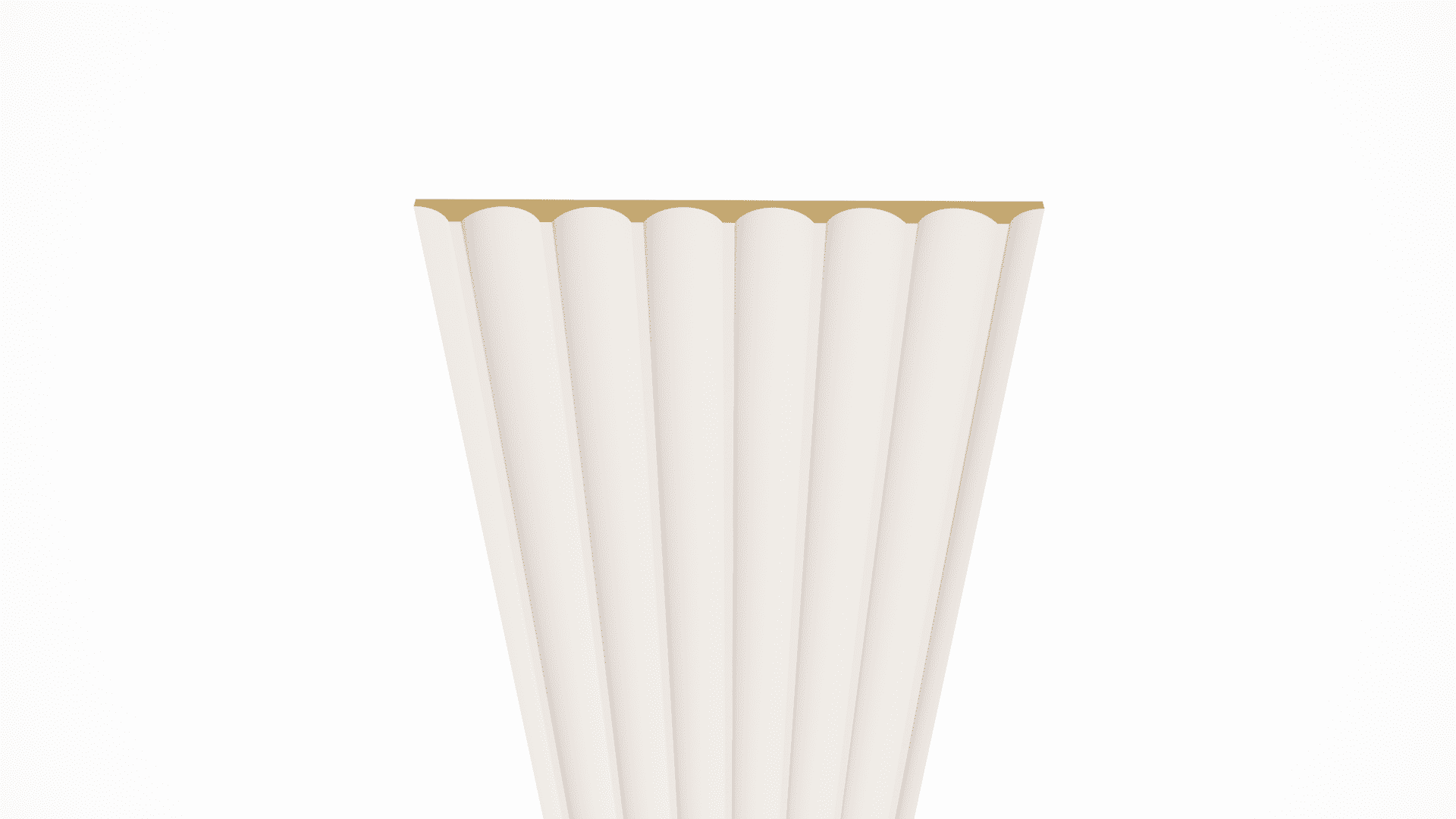 Vertiwood White Cove Wall Panels