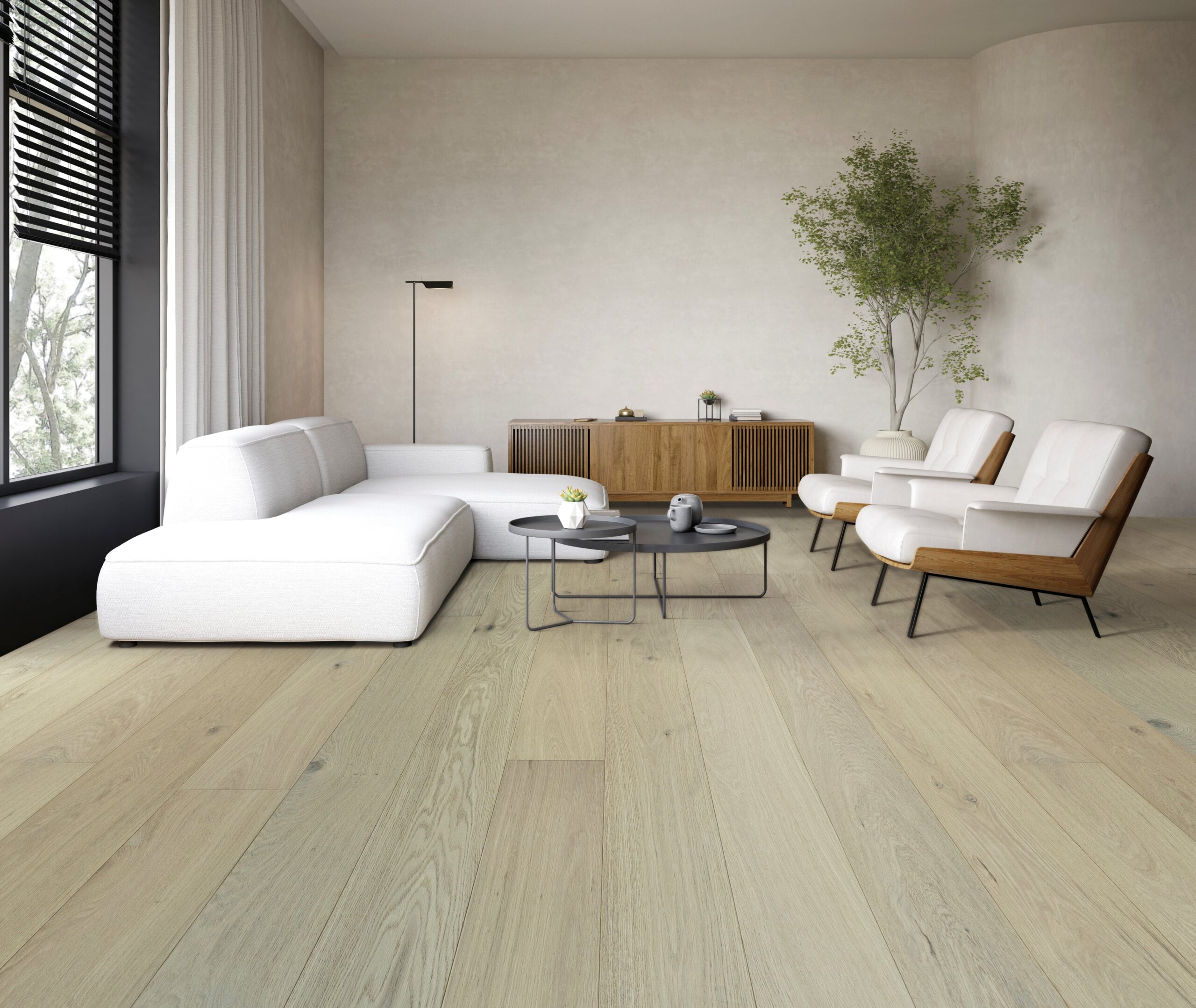 NFD Scenic Rim Milky Oak pale cream oak engineered timber flooring